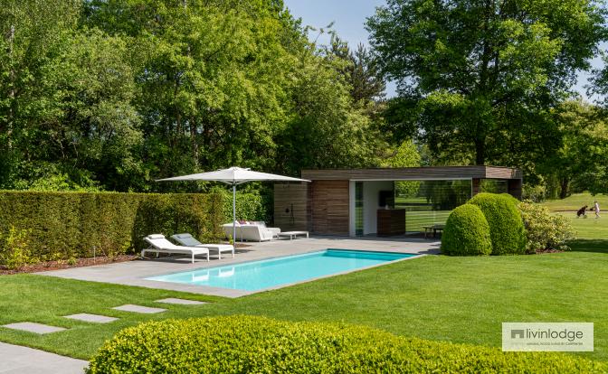Modern pool house Flemish Brabant | Livinlodge
