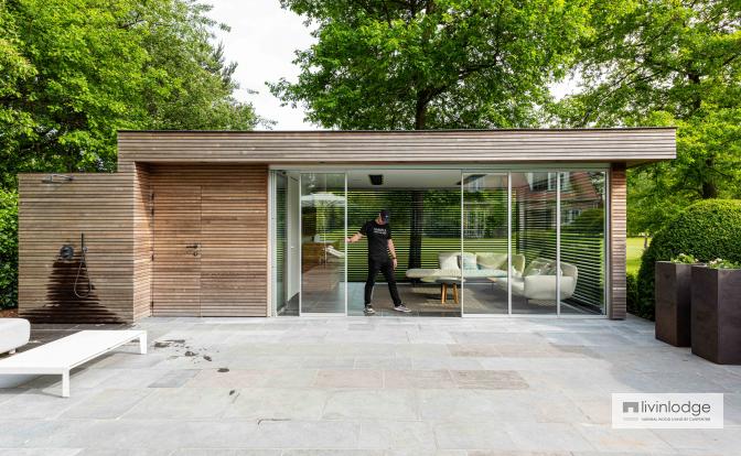 Modern pool house Flemish Brabant | Livinlodge